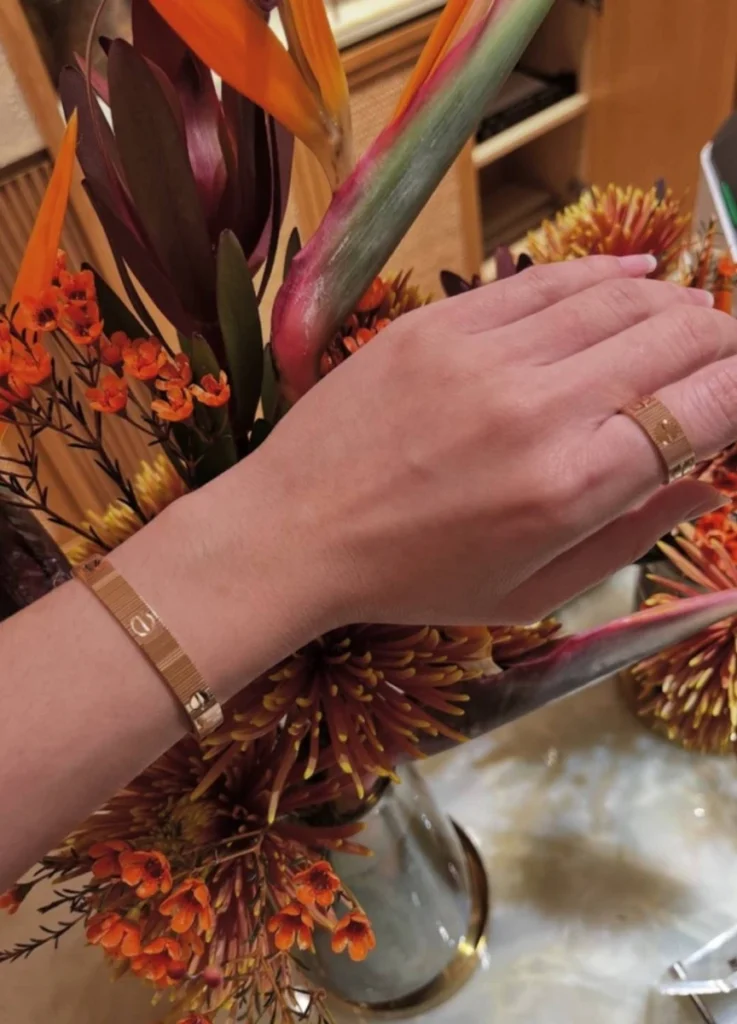 Cartier Love Unlimited Ring & Bracelet
18K rose gold 
Bracelet : $9,400 / Ring: $2,670