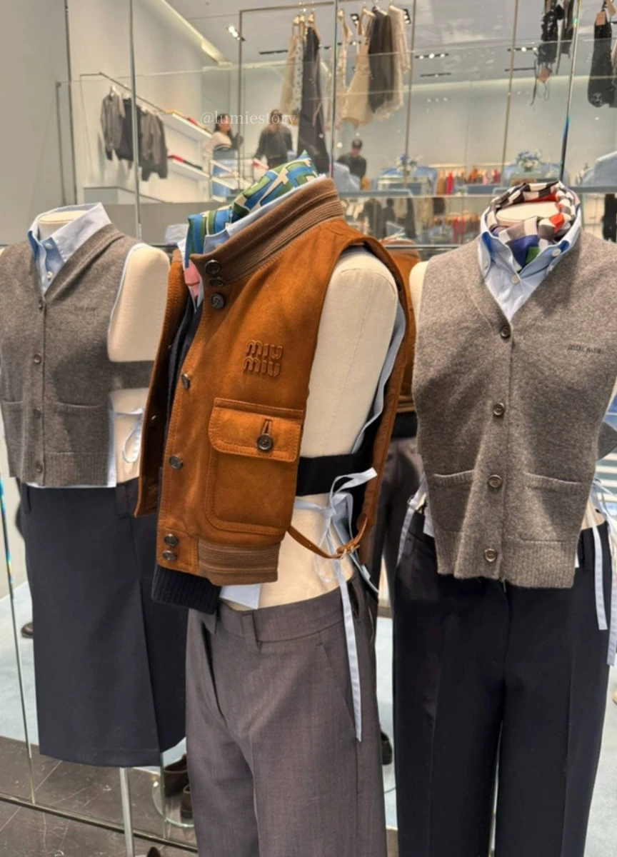 Miu Miu 2026SS | After Decoration: Crochet, Vests, and Aprons as a Language of Everyday Structure