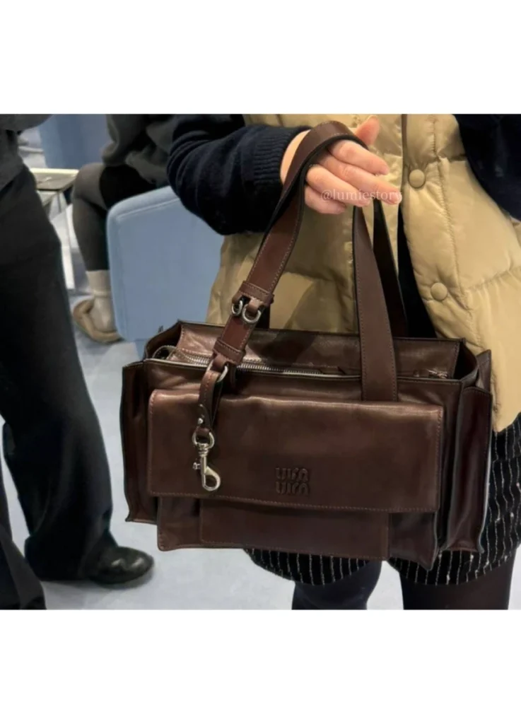 Miu Miu 2026SS Utilitaire shopping bag
