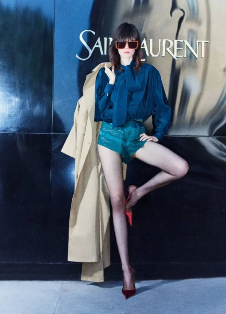 Saint Laurent Resort 2026 Look 3
