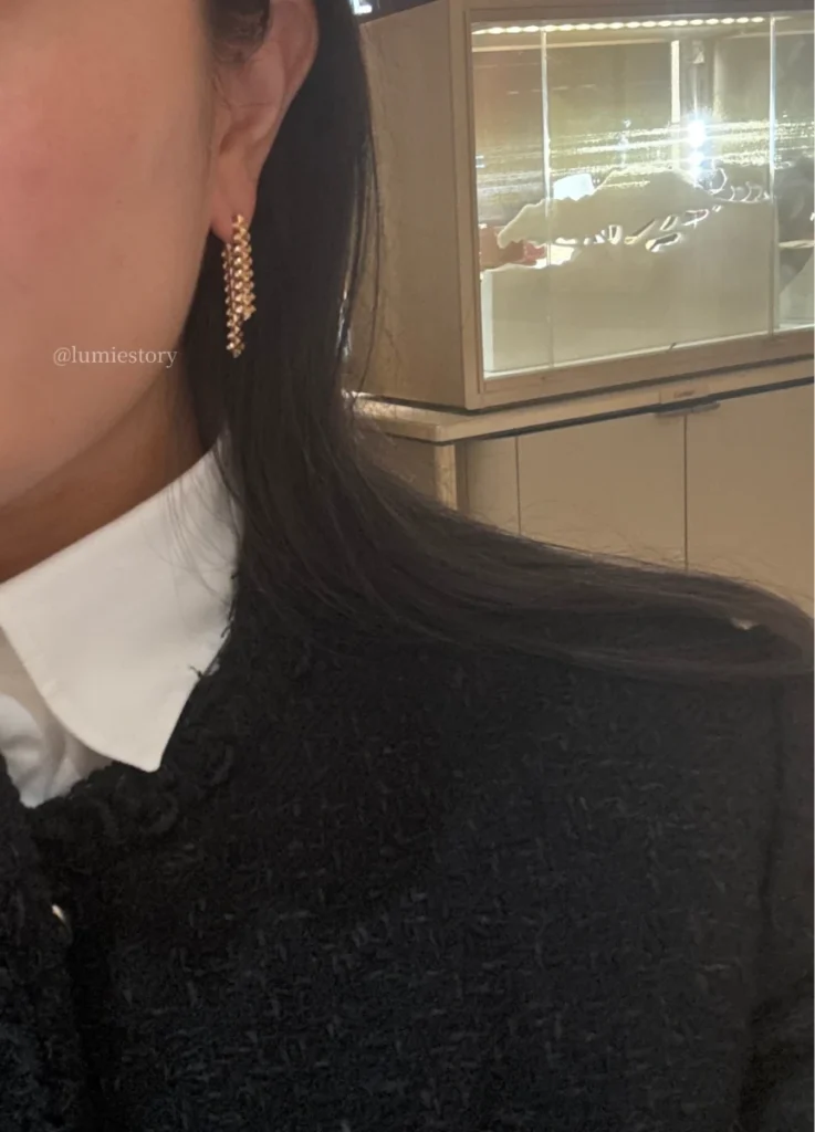 Clash de Cartier earrings, multi-wear
Width: 6.4 mm
Maximum length: 37.1 mm