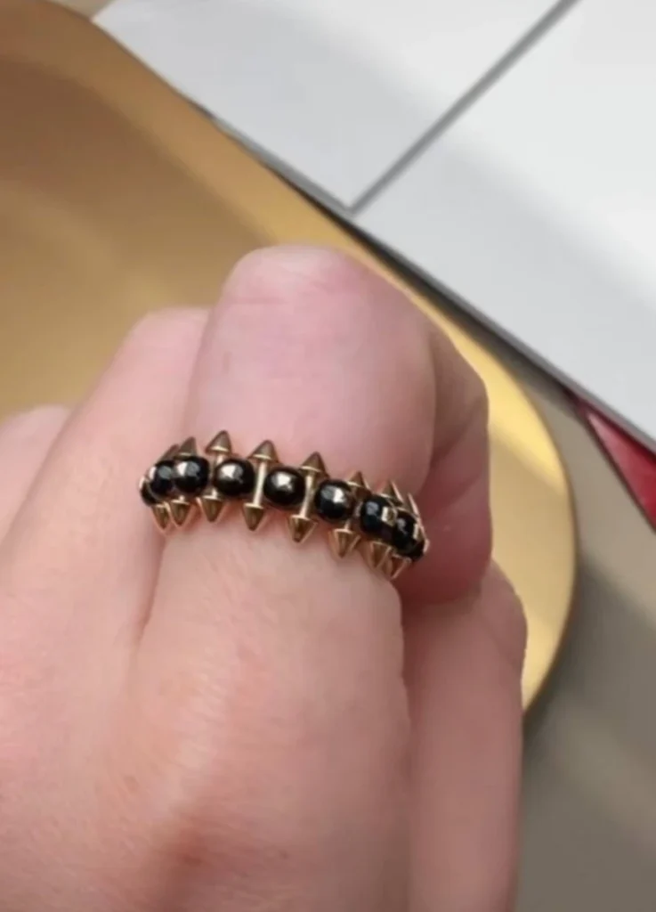 Clash de Cartier ring, onyx
