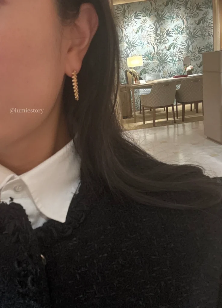 Clash de Cartier earrings, multi-wear
Width: 6.4 mm
Maximum length: 37.1 mm