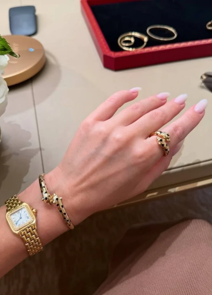 Panthère de Cartier bracelet & Ring & Watch
