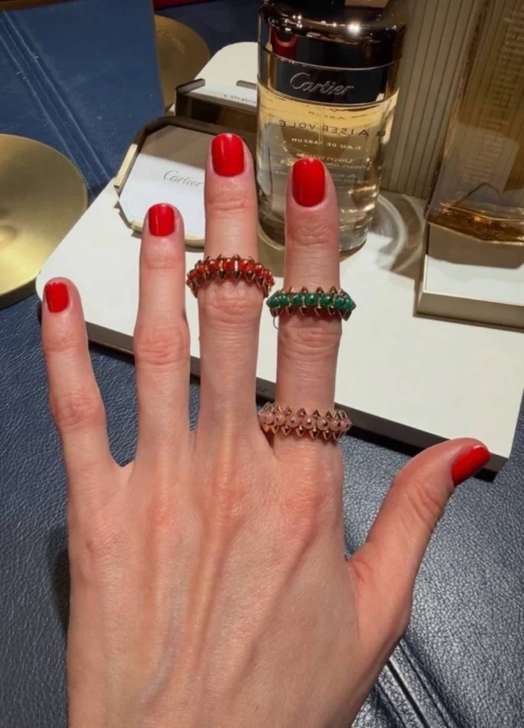 New Clash de Cartier Rings, Rose Gold 