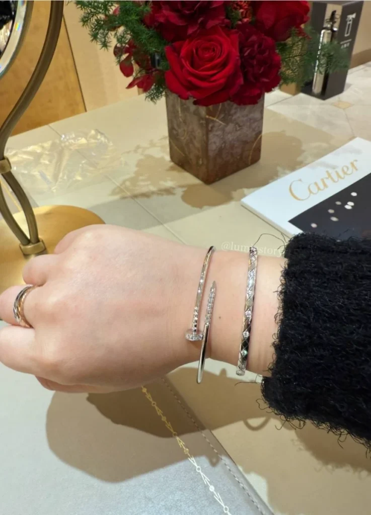 Juste un Clou Reverse Small Bracelet WG