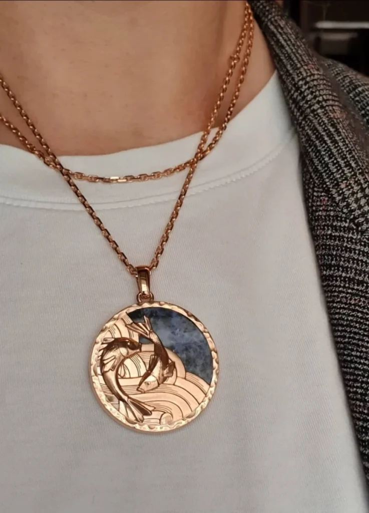 Van Cleef & Arpels Zodiac Necklace YG
