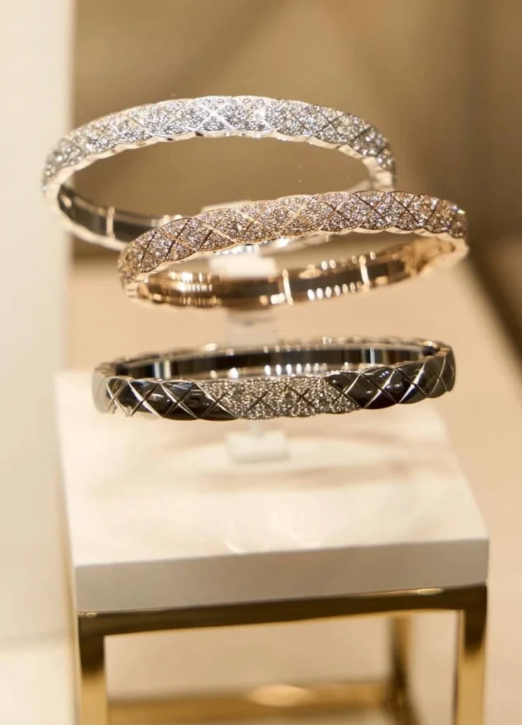 Chanel Coco Crush Pave Bracelets