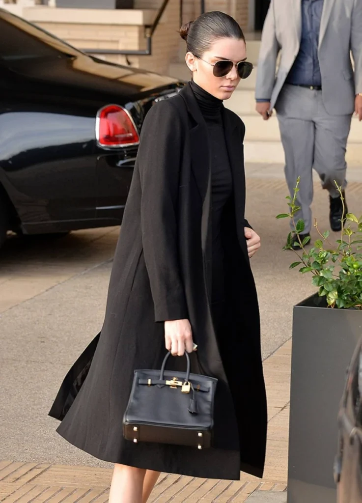 About a decade ago, Kendall Jenner was occasionally seen styling Hermès Birkins, 
yet in recent years, they have all but disappeared from her public wardrobe.