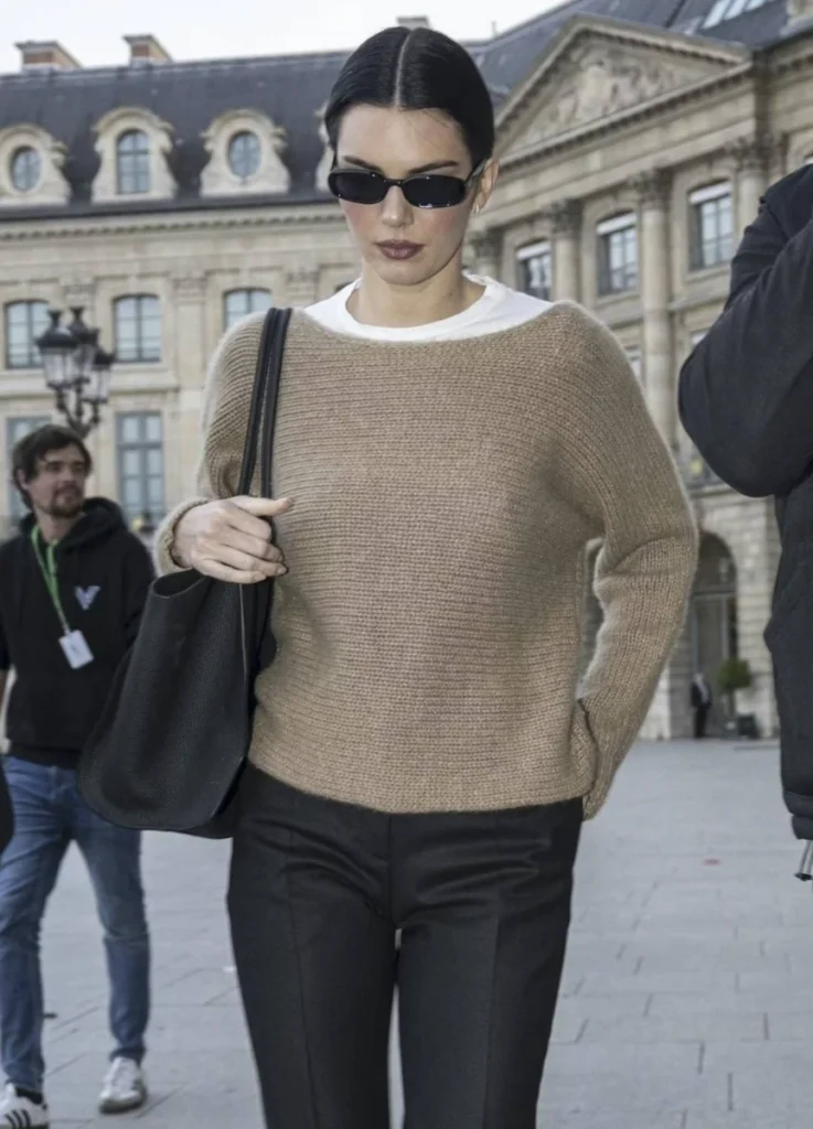 The Row Marlo bag & Kendall Jenner