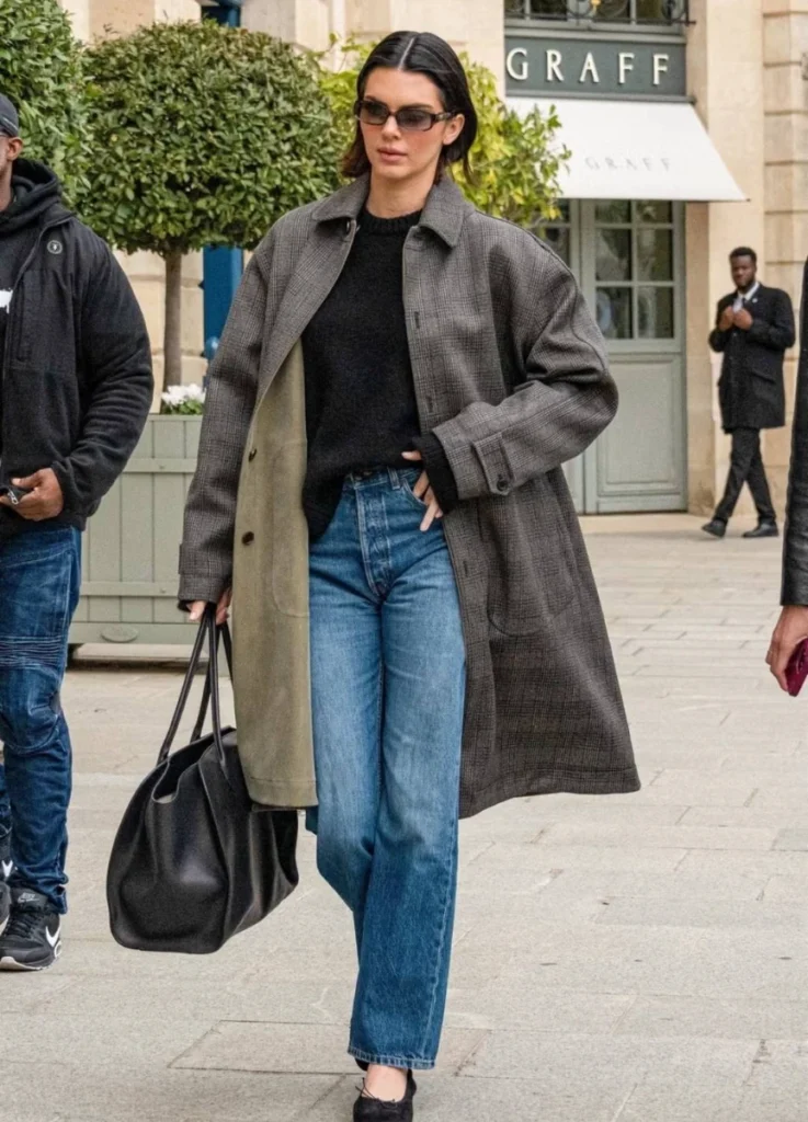 The Row Marlo bag & Kendall Jenner