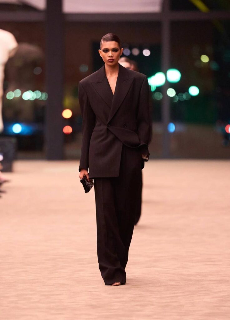 Saint Laurent Fall/Winter 2026 Look 1