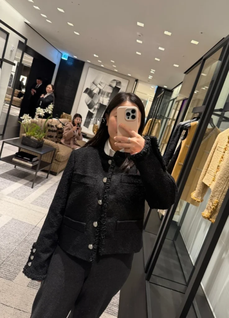 Chanel Spring 2026 Jacket 
(Cotton Tweed / Black)
