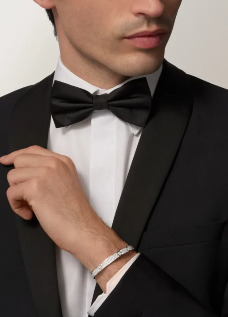 LOVE bracelet, classic model, paved
