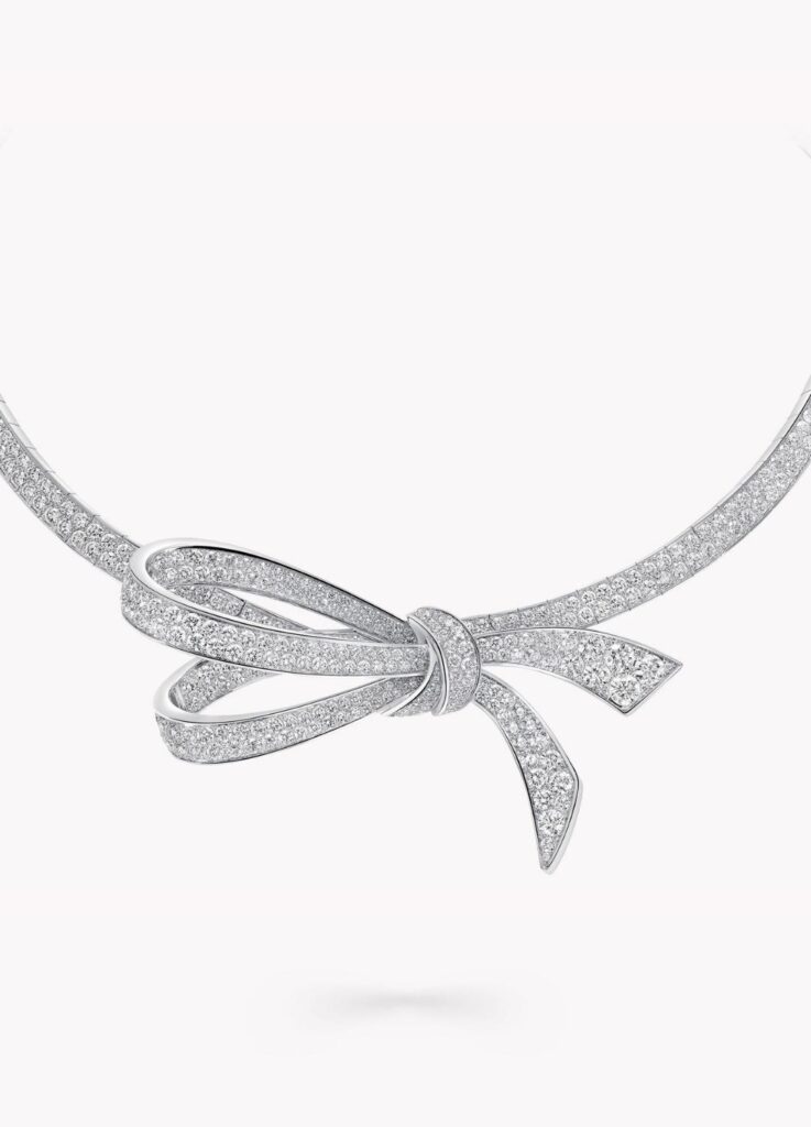 Graff Tilda's Bow Diamond Necklace
