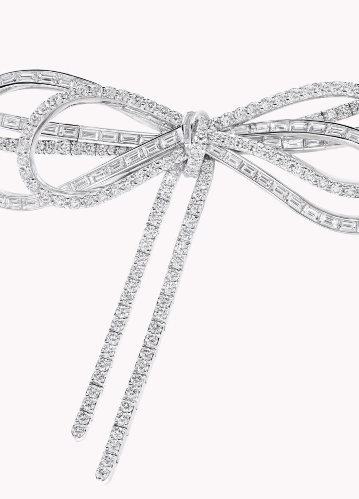 Graff Tilda’s Bow Diamond Double Strand Necklace