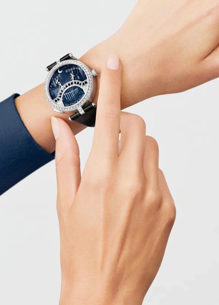 Lady Arpels Pont des Amoureux watch