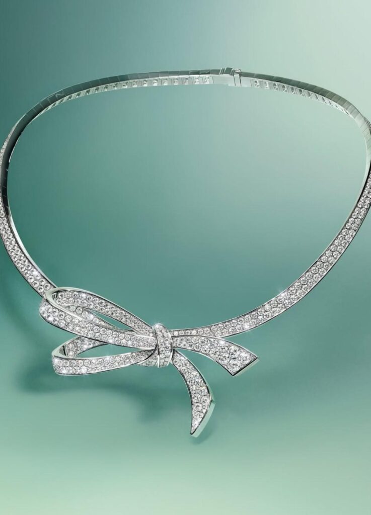 Graff Tilda's Bow Diamond Necklace
