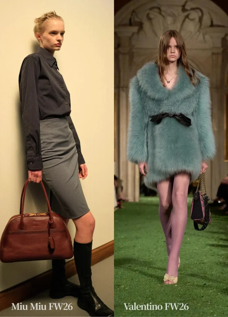Paris Fashion Week Fall 2026 - Miu Miu & Valentino RTW