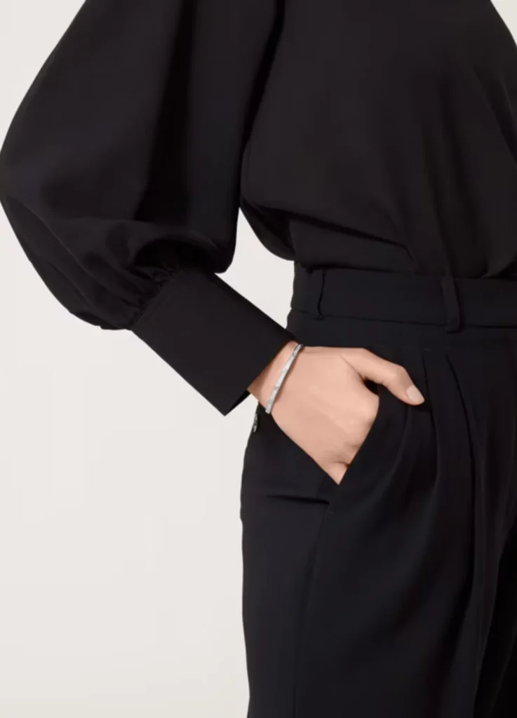 Cartier LOVE bracelet, Small model, paved, White Gold