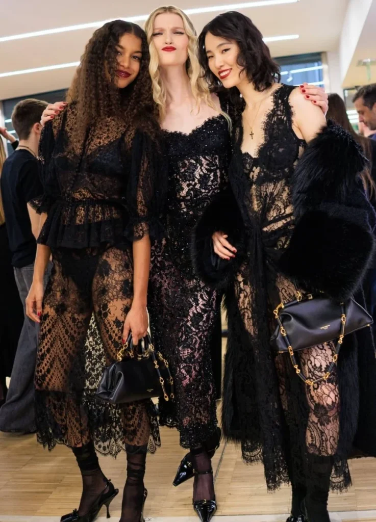 Madonna attending a Dolce & Gabbana show, 2026
