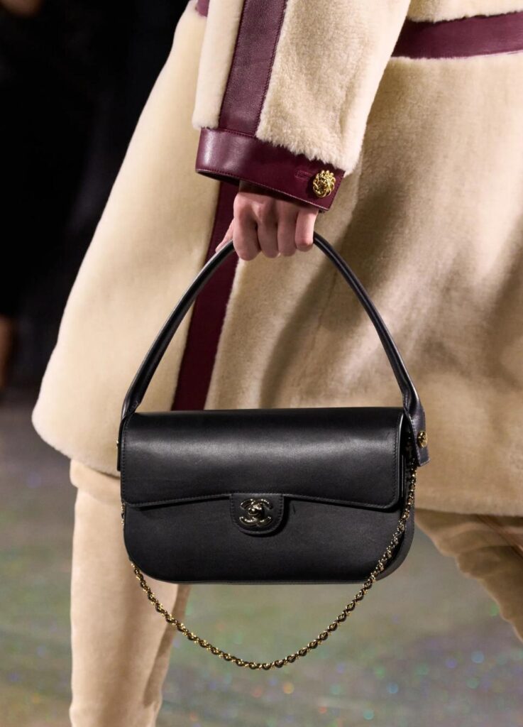 Chanel Fall Winter 2026 Bags - Chanel Curved Flap Shoulder Bag