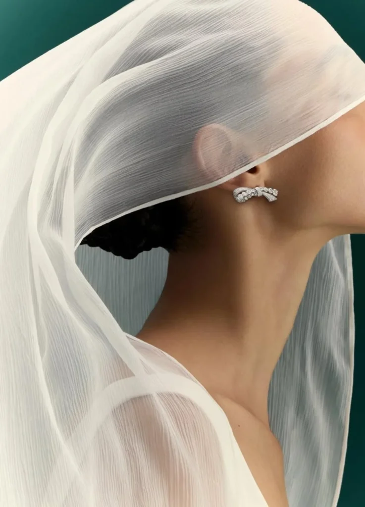 The newly introduced Tilda’s Bow collection by Graff, first unveiled in March.