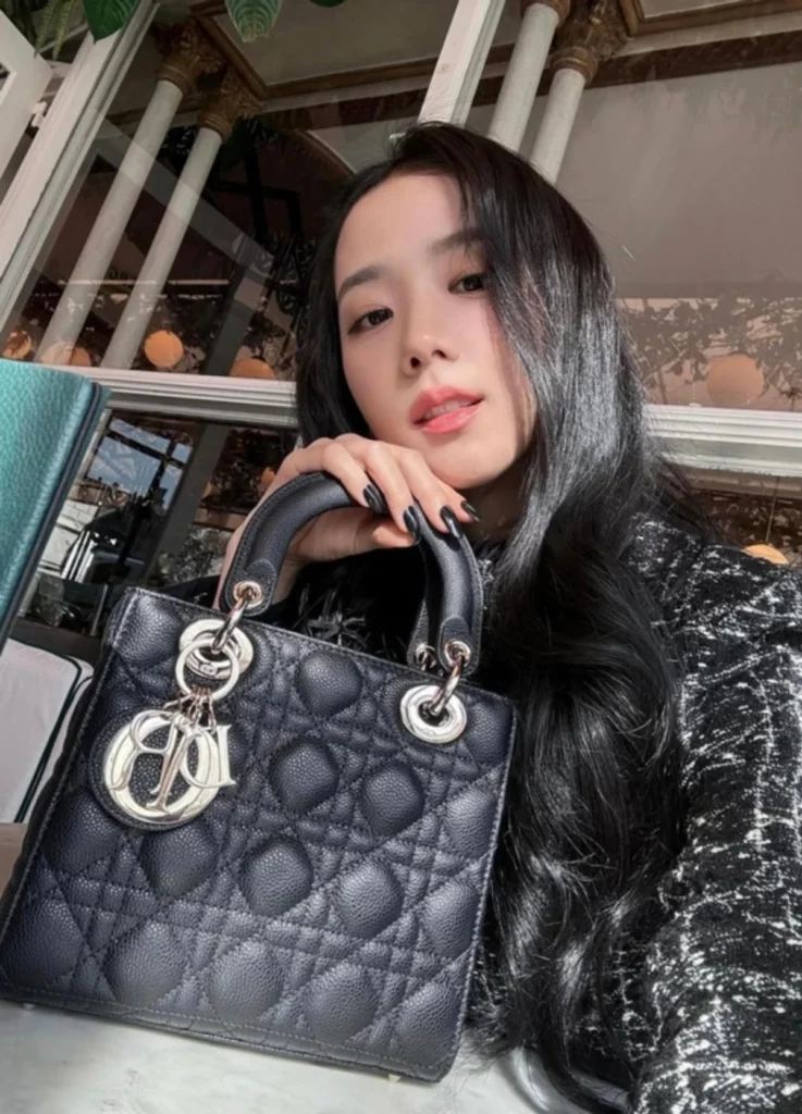 Lady Dior bag Small (Calfskin)