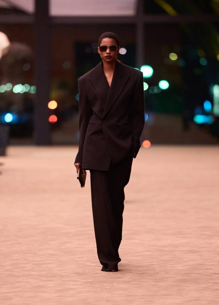 Saint Laurent Fall/Winter 2026 Look 7