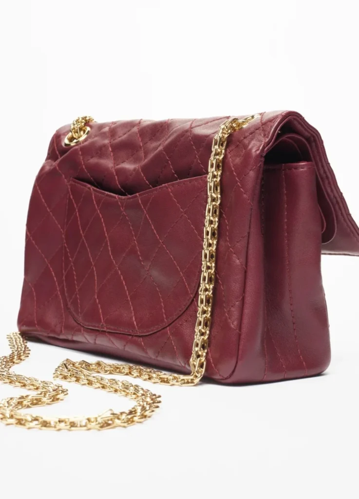 Chanel 2.55 Handbag
Lambskin & Gold-Tone Metal, Dark Burgundy