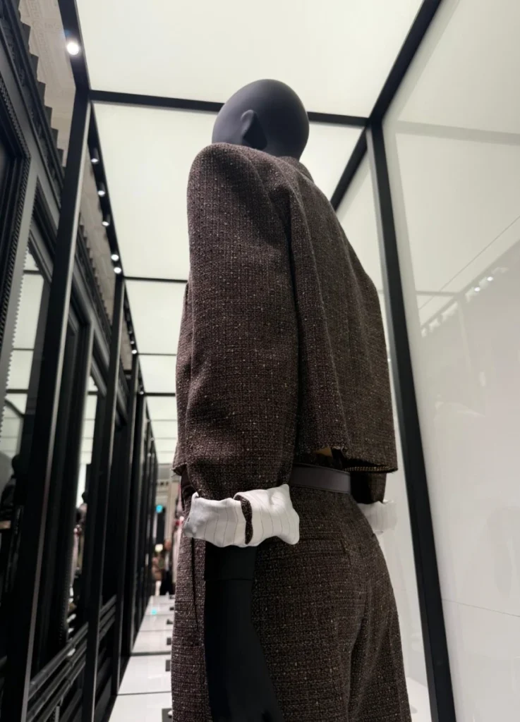 Chanel Spring 2026 Jacket 
(Wool Cloth / Brown & Ecru)