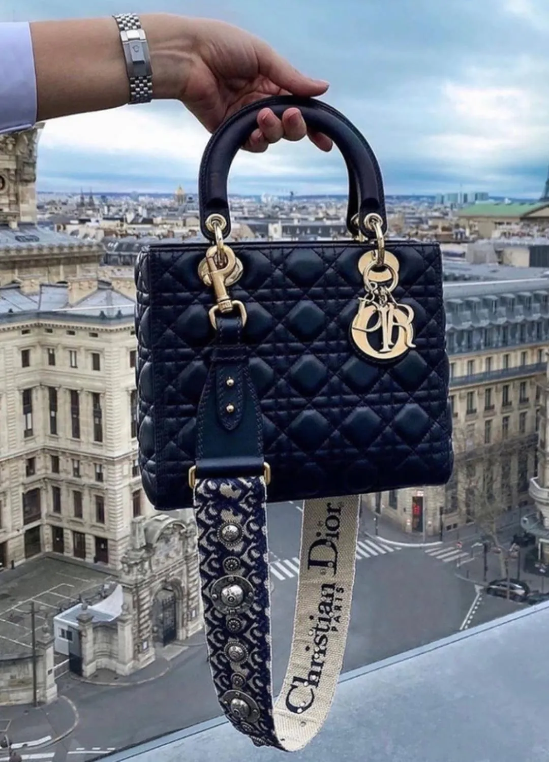 Lady Dior Bag Small Black
