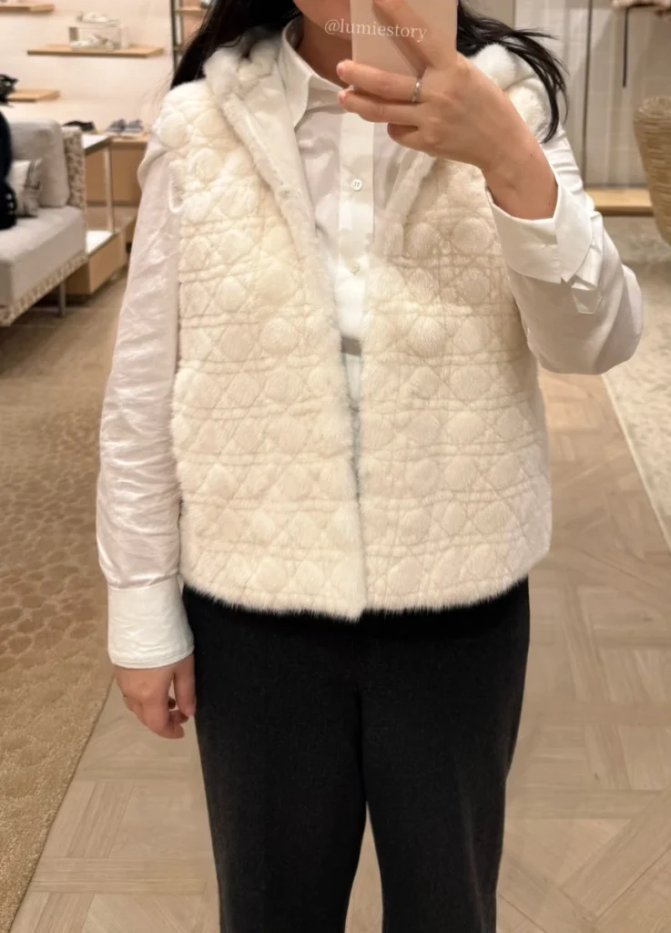 Dior Fur Vest 2026