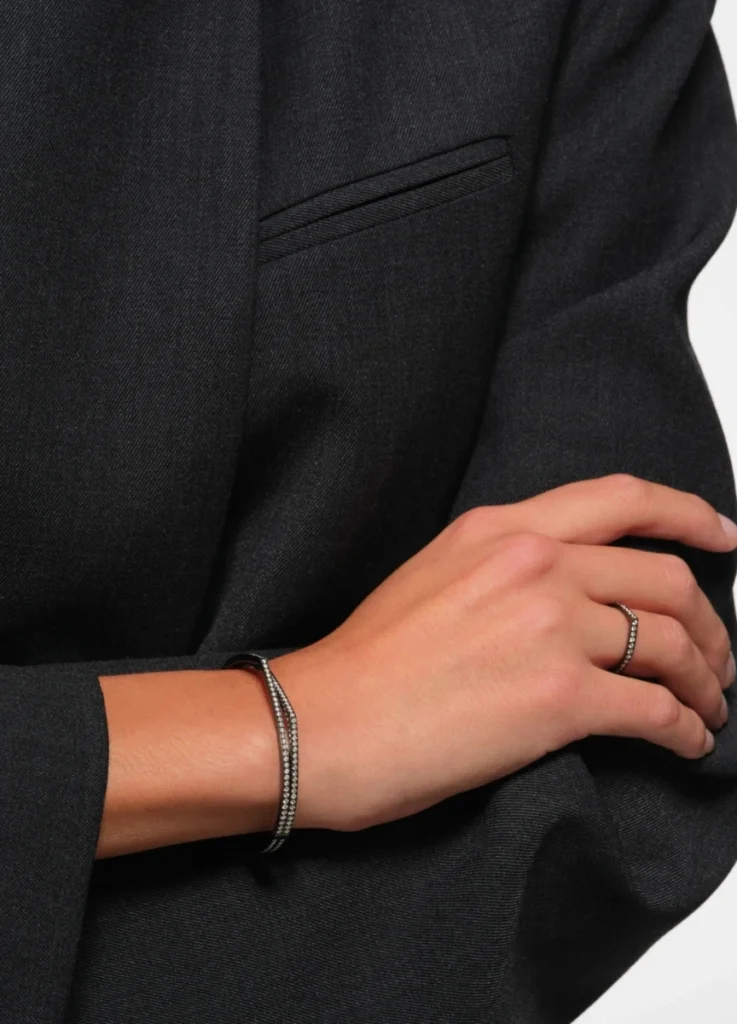 Repossi Antifer Pave Rings & Bracelet (Black Gold)