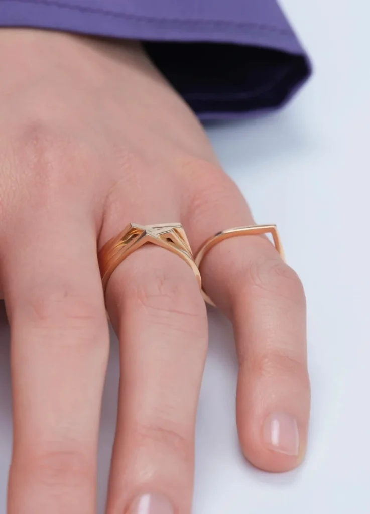 Repossi Antifer Rings (Pink Gold)