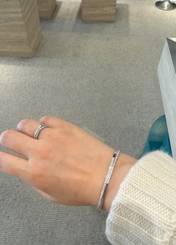 Repossi Antifer Pave Rings & Bracelet (White Gold)