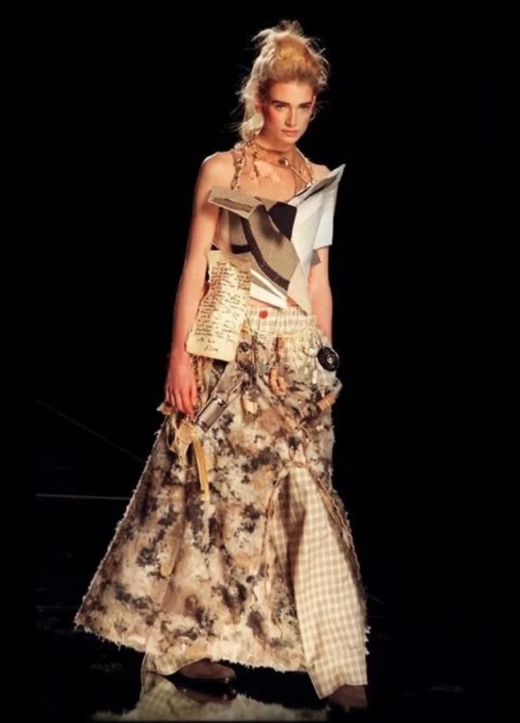 Dior Spring 2000 Haute Couture "Hobo Chic" runway, Versailles