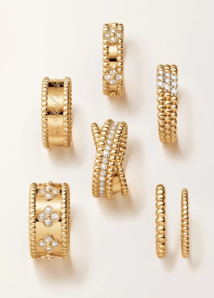 Perlée Ring family — full lineup comparison