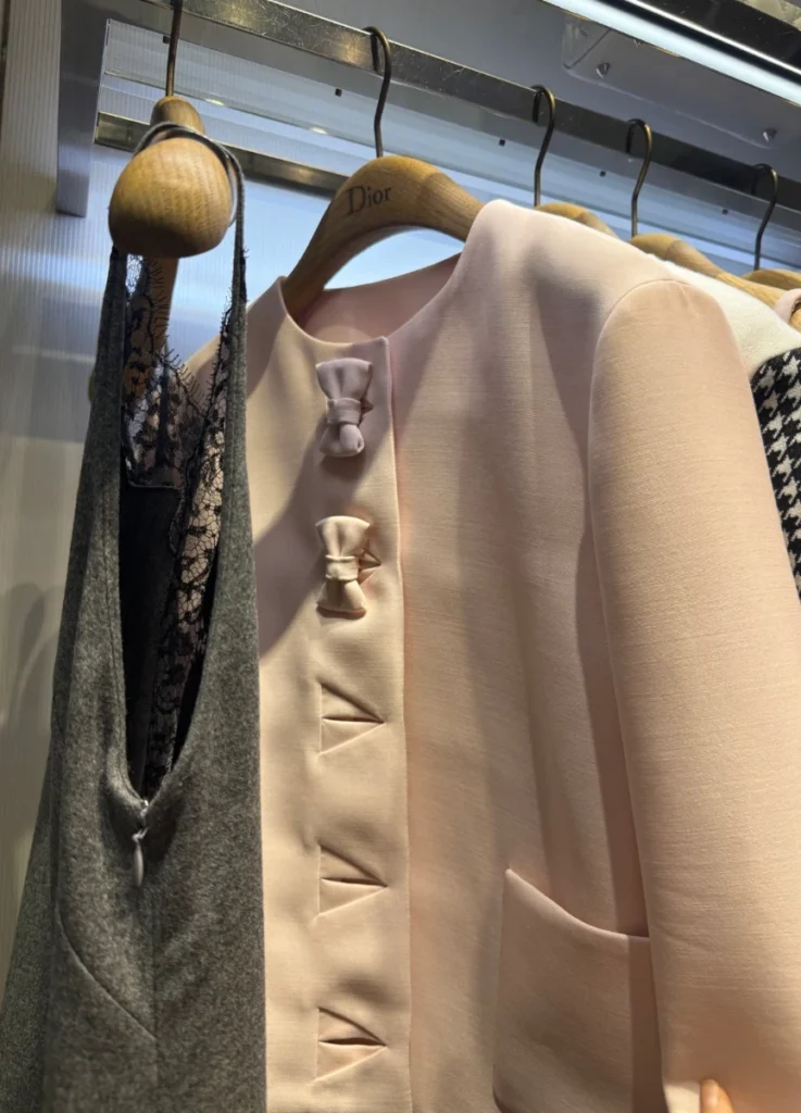 Dior Fall 2026 Pink Bow Jacket