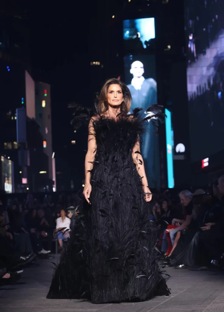 Cindy Crawford.
Gucci Cruise 2027 Look 63