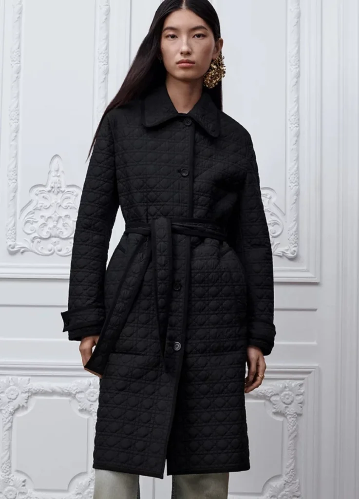 Micro Cannage Padded Jacket