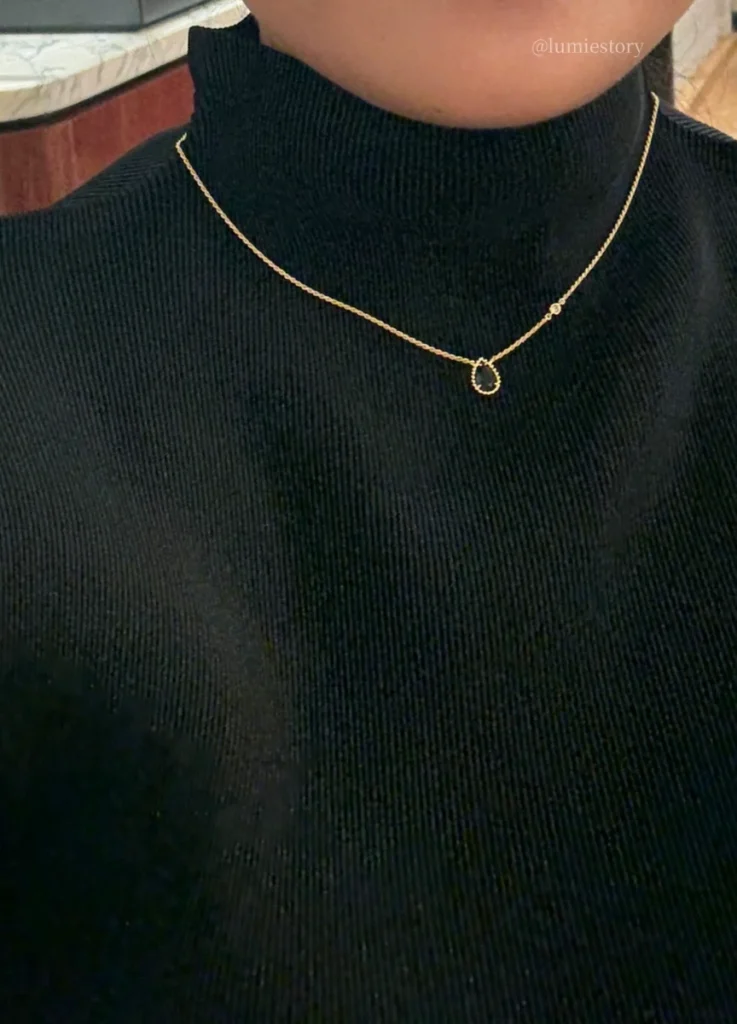 Serpent Bohème Pendant XS motif, Onyx ($2,120 Excl. Tax)