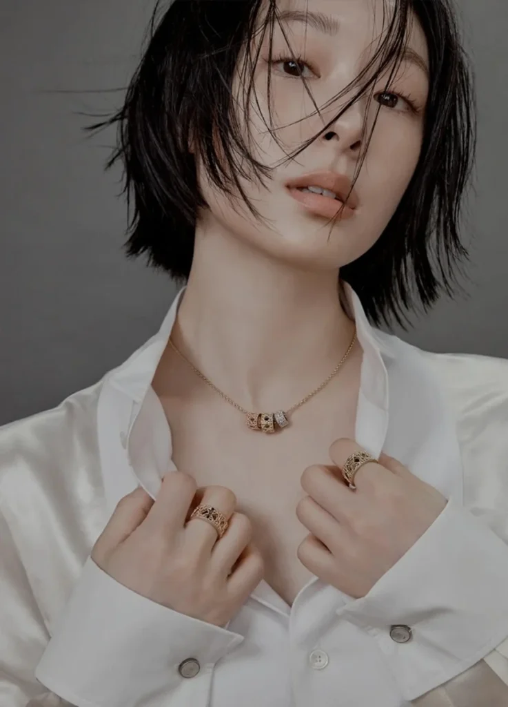 My Dior Necklace
Yellow, Pink and White Gold with Diamonds