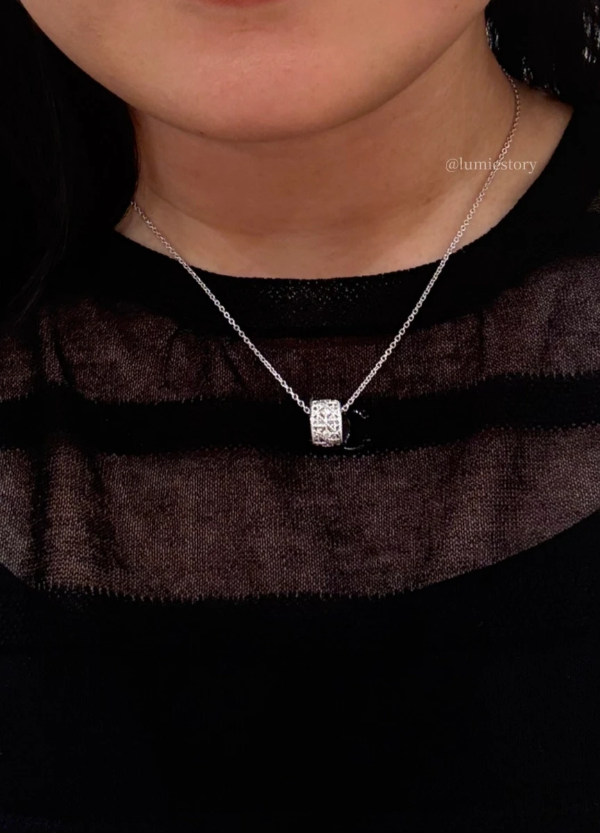 My Dior Necklace White Gold and Diamonds